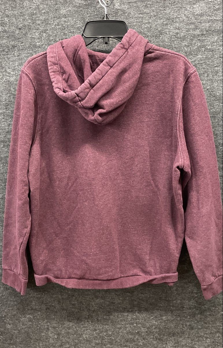 Under Armour Men's Maroon Heathered Fleece Pullover Hoodie Size M