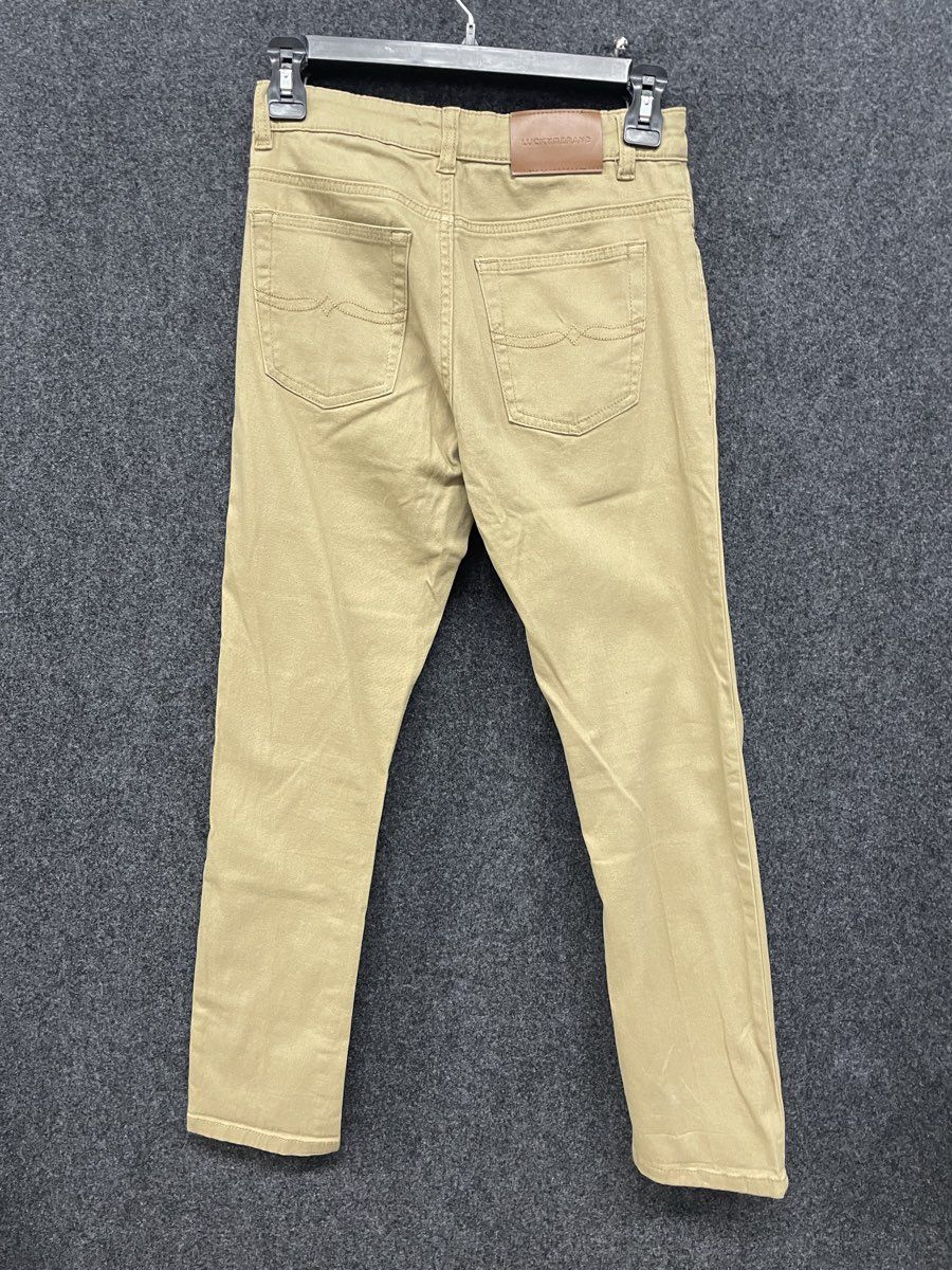 Lucky Brand Women's Skinny Stretch Pants Tan Khaki 5-Pocket Sz 10
