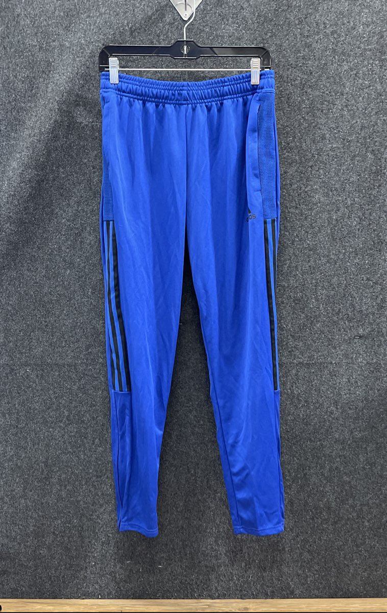 Adidas Men's Blue Black Tiro 19 Training Soccer Track Pants Sz M