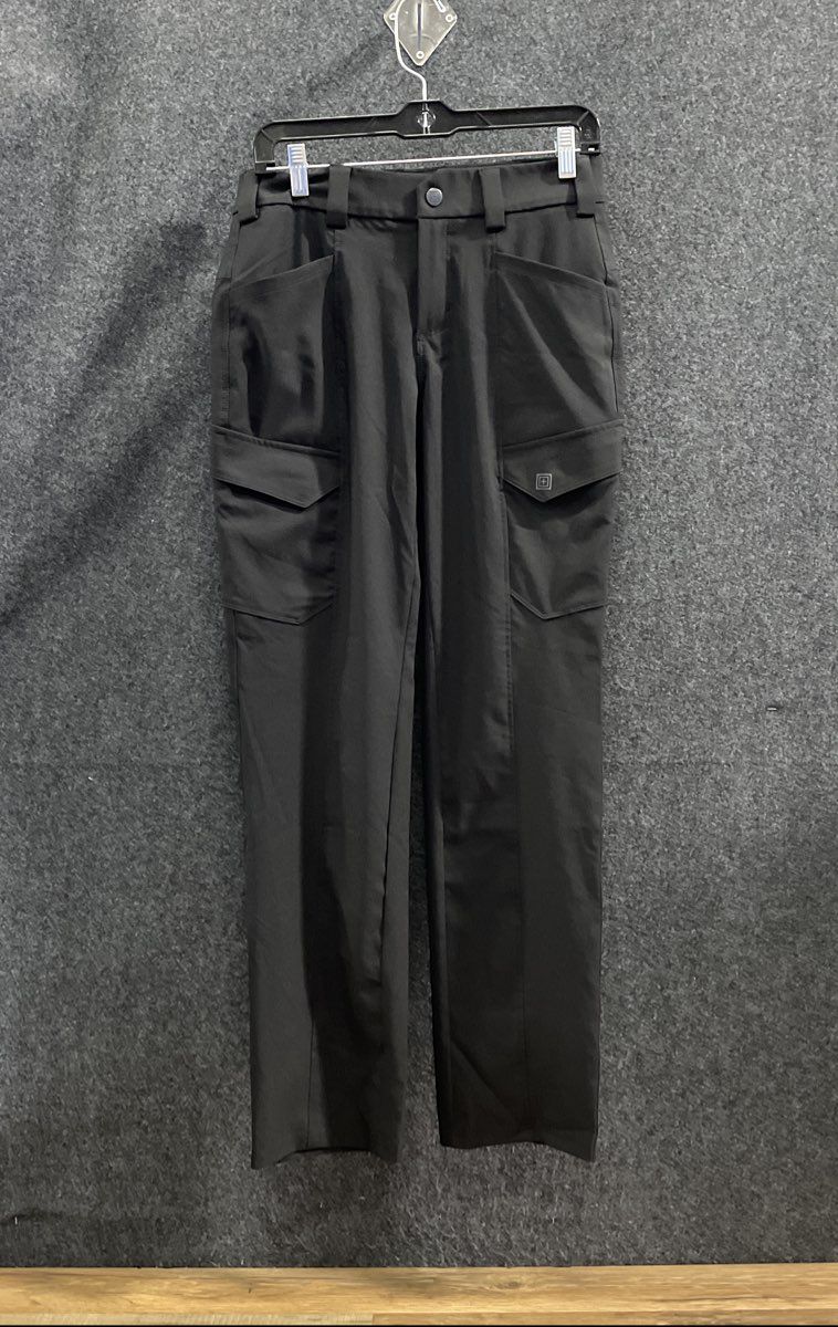 5.11 Tactical Women's Black Cargo Tactical Pants Sz 4 Regular