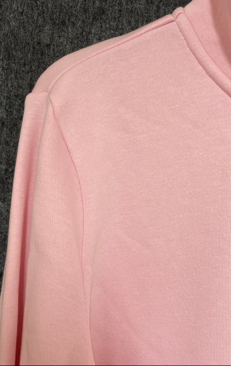 Nike Women's Pink Sportswear Club Fleece Quarter Zip Sweatshirt Sz XS