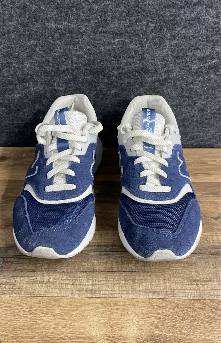 New Balance 997H Navy White Light Blue Women's Lifestyle Sneakers Size 7
