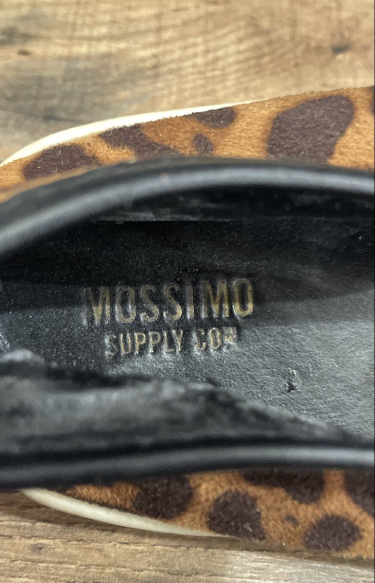 Mossimo Supply Co Cheetah Leopard Print Slip-On Women's Sneakers Size 8