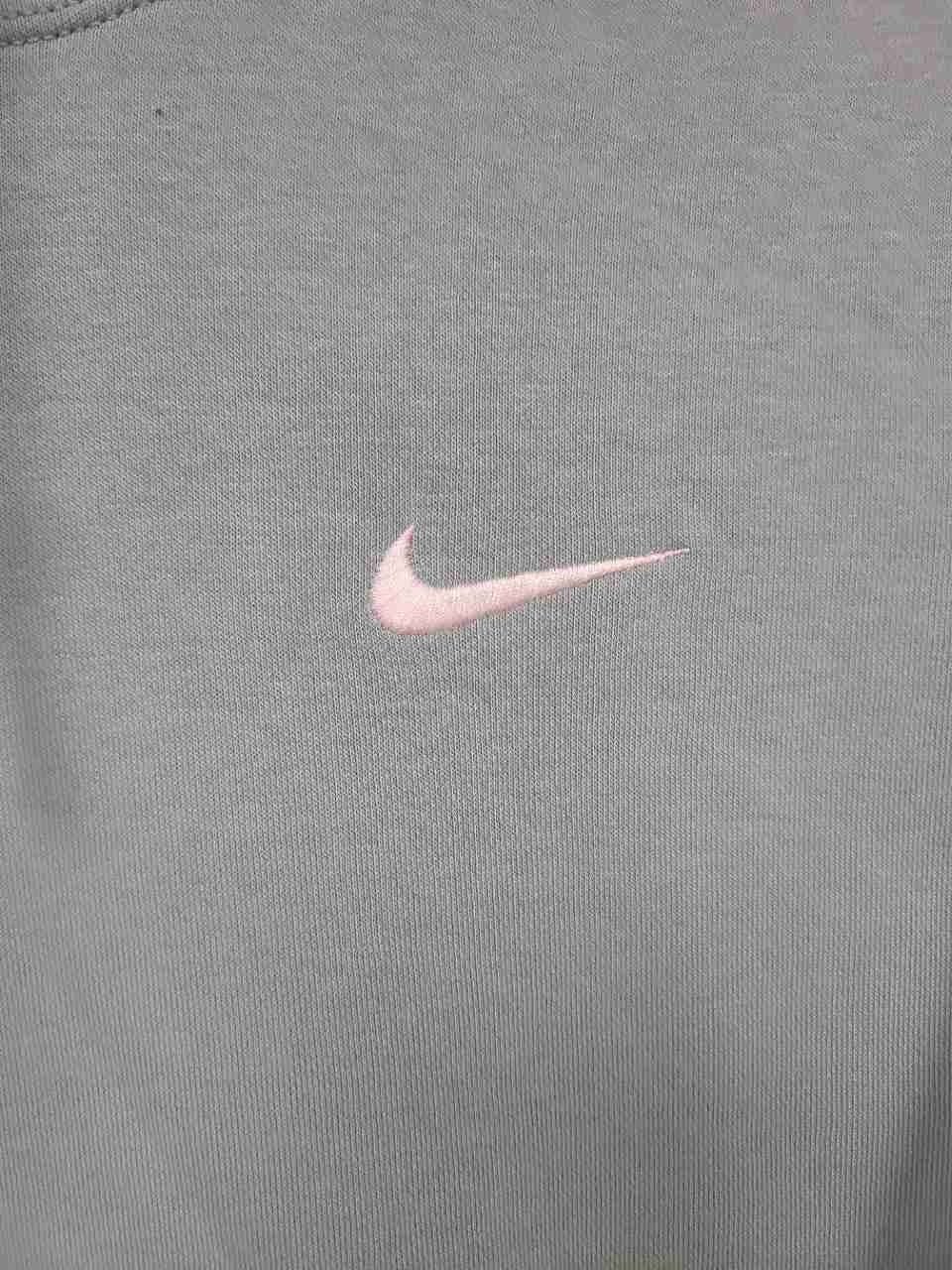 Nike Men's Pullover Hoodie Mint Light Green Embroidered Swoosh Fleece Sz M