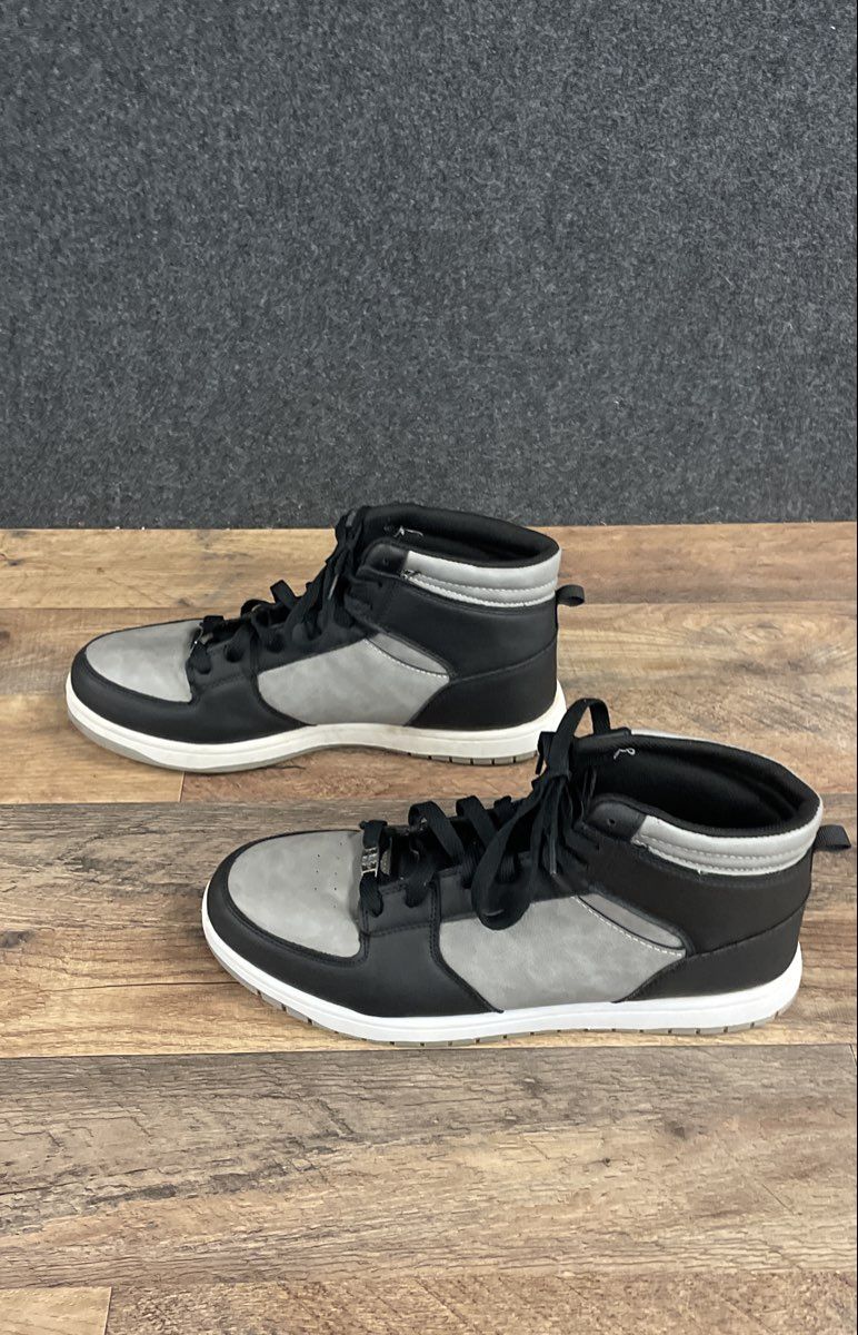 FUBU Black Grey High Top Lifestyle Sneakers Men's Size 12
