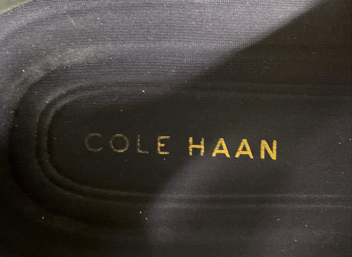 Cole Haan Tan Leather Single Monk Strap Dress Shoes Men's Size 12