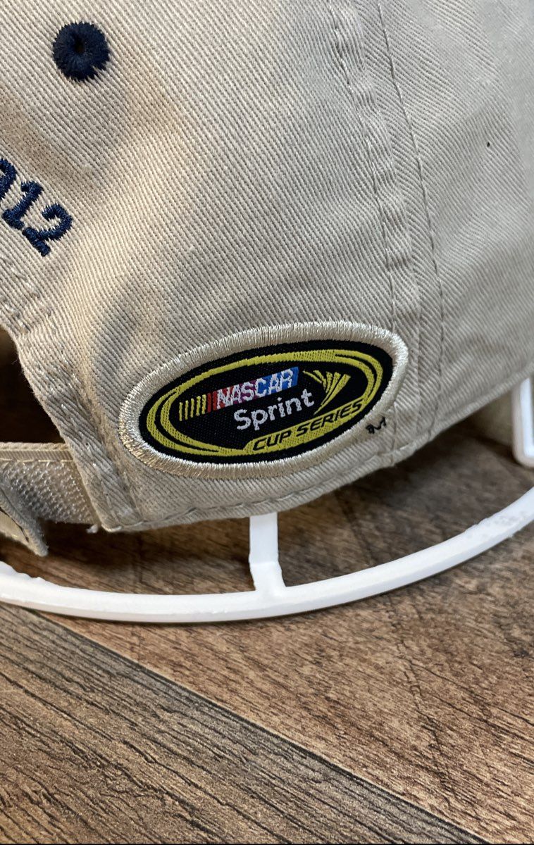 NASCAR Daytona 500 Hat 54th Annual 2012 Beige Adjustable Racing Baseball Cap