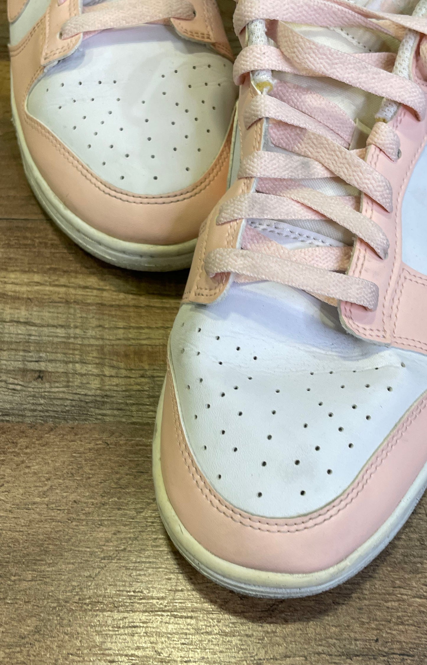 Nike Dunk Low Next Nature Pale Coral White Women's Sneakers Size 10
