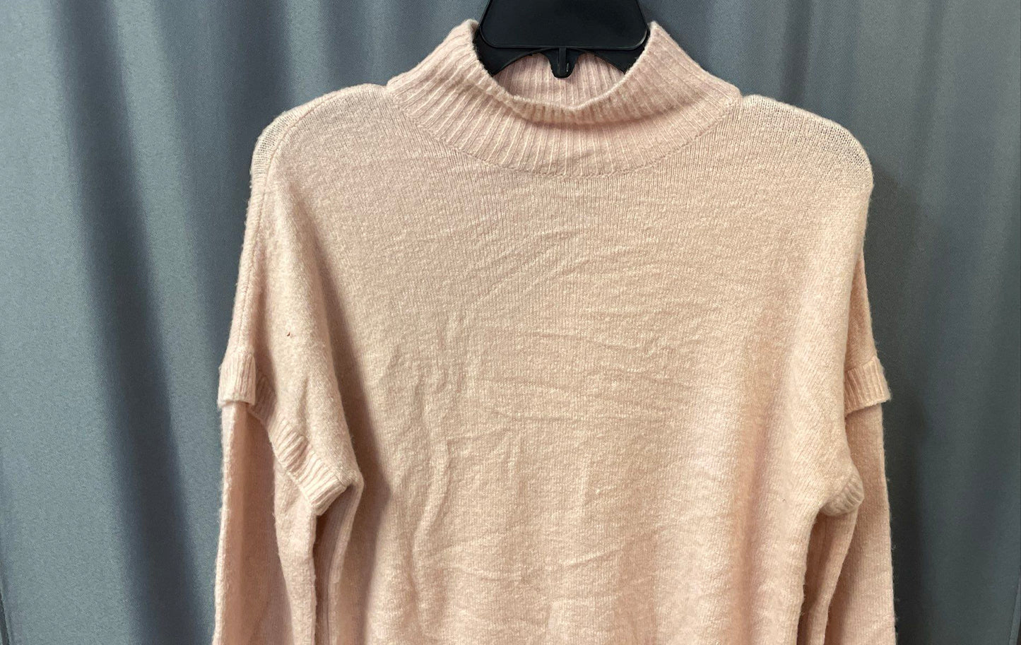 Esqualo Women's Rose Jumper Sweater Dress Mock Neck Ribbed NWT Sz XS
