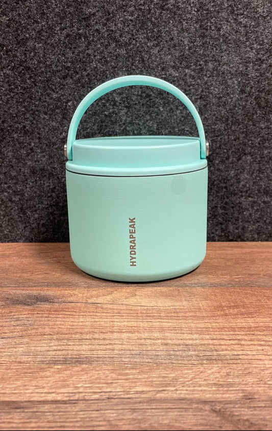 Hydrapeak 18 Oz. Light Blue Stainless Steel Food Jar