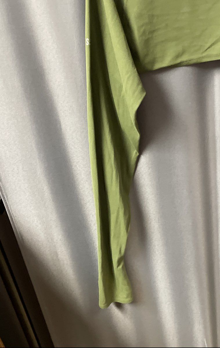 Splits59 Women's Green Airweight Shrug Bolero Long Sleeve Thumbholes D3099