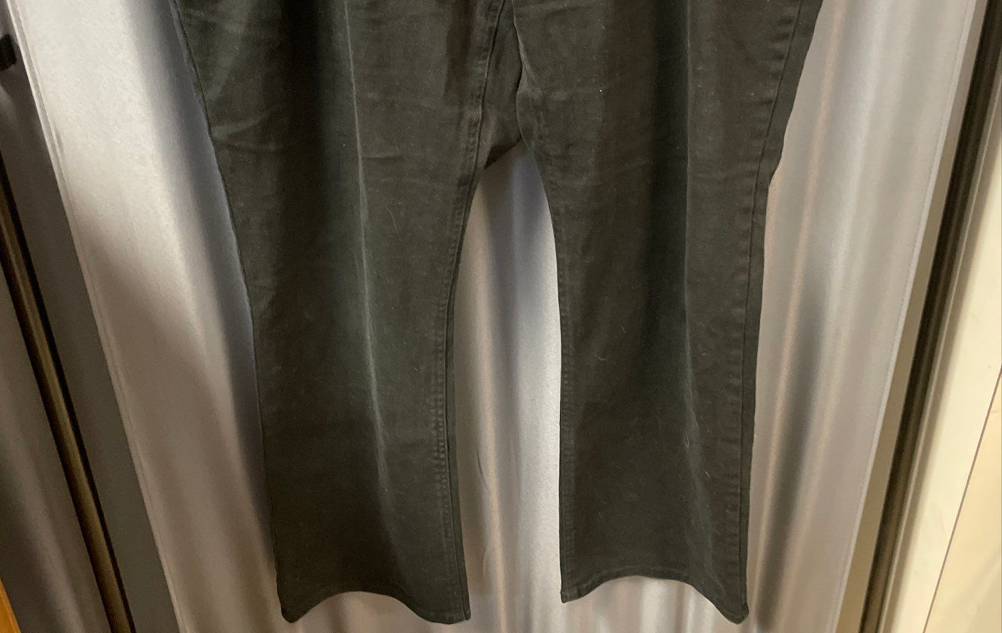 Lauren Jeans Co Ralph Lauren Women's Black 5-Pocket Elastic Back Jeans Sz 18W