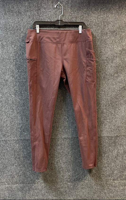 Carhartt Women's Force Utility Knit Leggings Plum Purple Multi-Pocket Size L