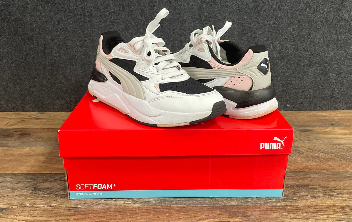 Puma X-Ray Speed White Black Rose Dust Women's Sneakers Size 11