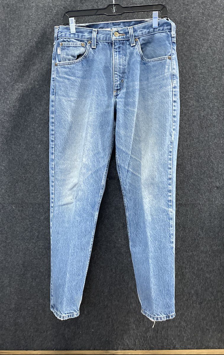 Carhartt Men's B18 DST Traditional Fit Blue Denim Jeans Sz 32x30