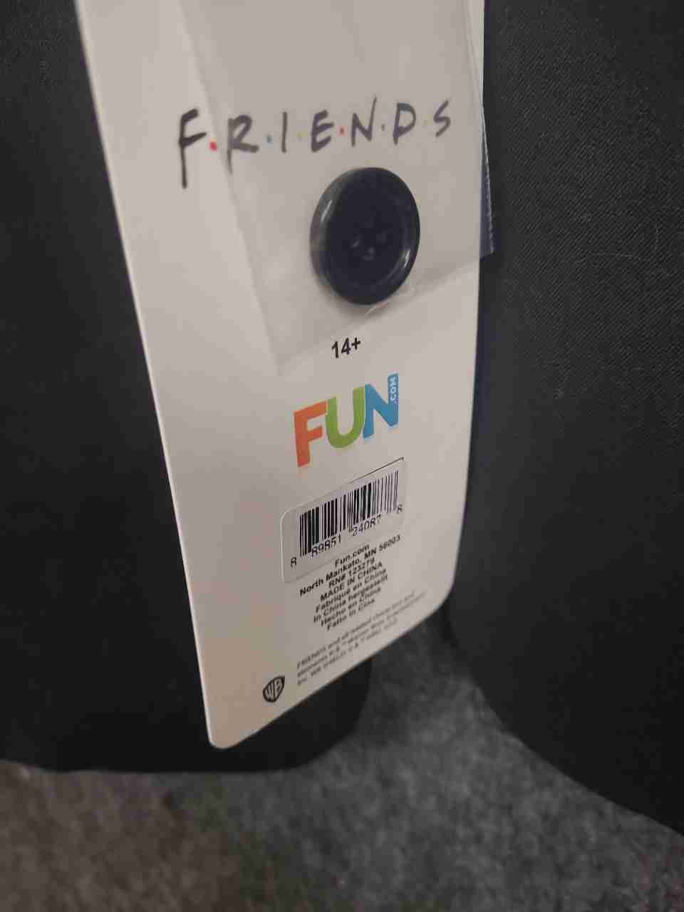 FUN.com Women's Friends TV Show Blazer Black Central Perk Lining NWT Sz 14