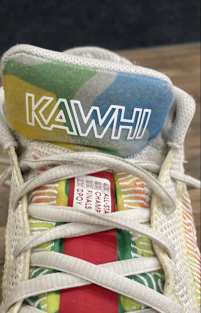 New Balance THE KAWHI Seismic Moment White Basketball Shoes BBKLSSB1 Size 12