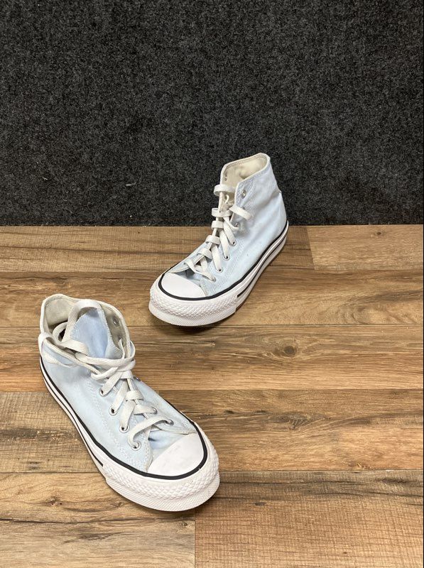 Converse Chuck Taylor All Star Lift Platform High Top Light Blue Size 6 Womens