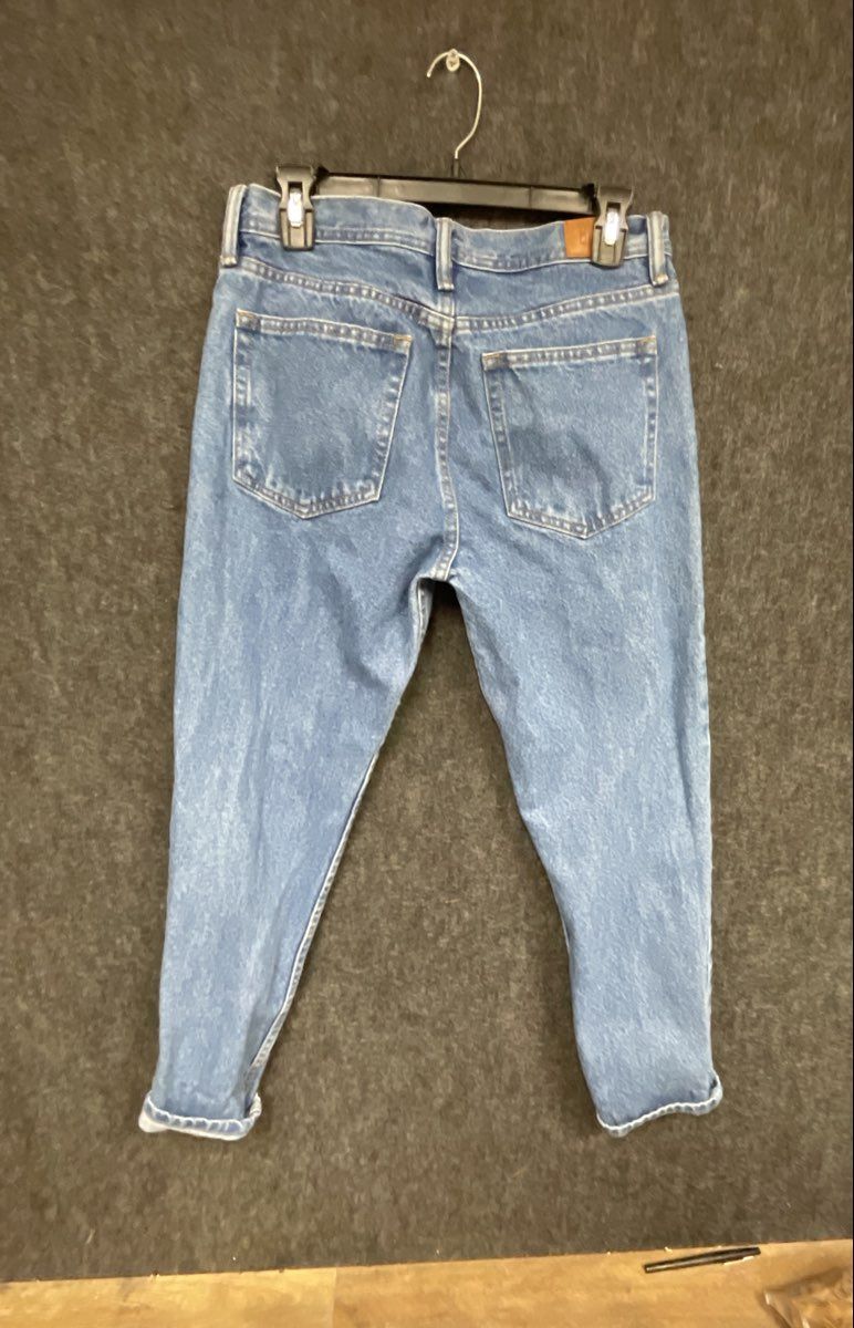 BDG Urban Outfitters Men's Light Blue Dad Fit Acid Wash Denim Jeans Sz 29x30