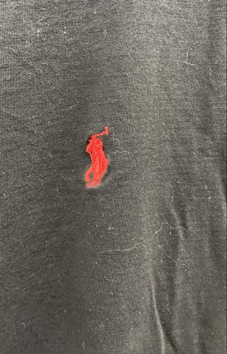 Polo Ralph Lauren Men's Black Short Sleeve Embroidered Pony Logo T-Shirt Sz M