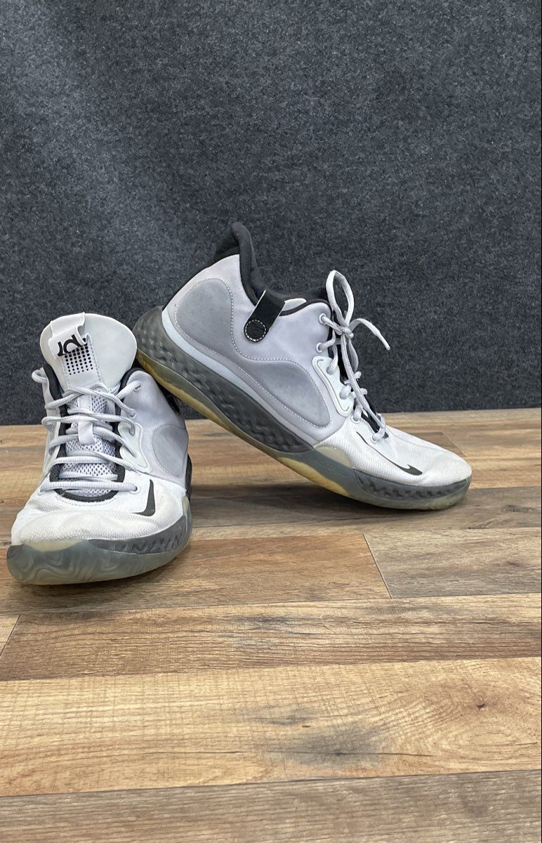 Nike KD Trey 5 VII Wolf Grey White Mens Basketball Shoes Size 12