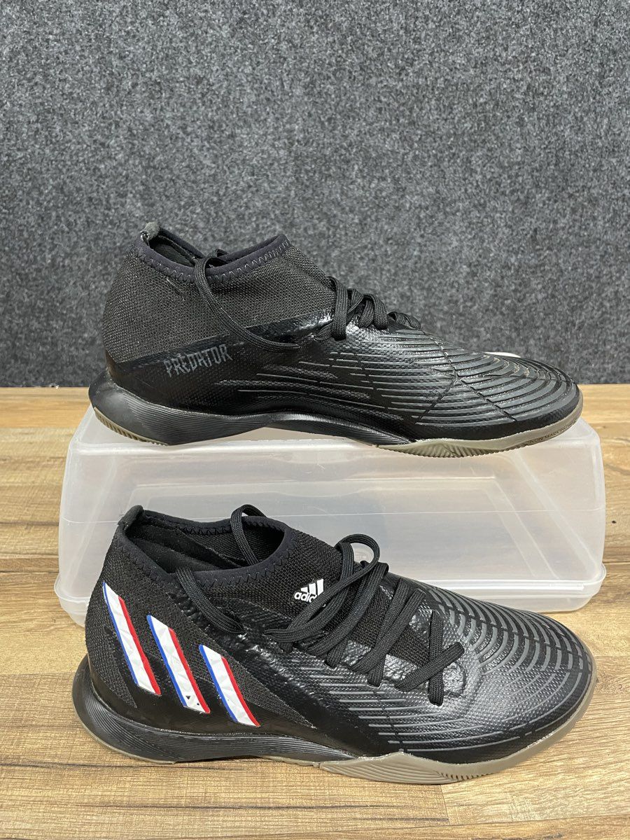 Adidas Predator Edge .3 IN Edge of Darkness Indoor Soccer Shoes Size 6.5
