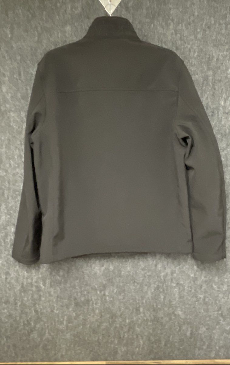Calvin Klein Men's Black Water Resistant 4-Way Stretch Softshell Jacket Sz M