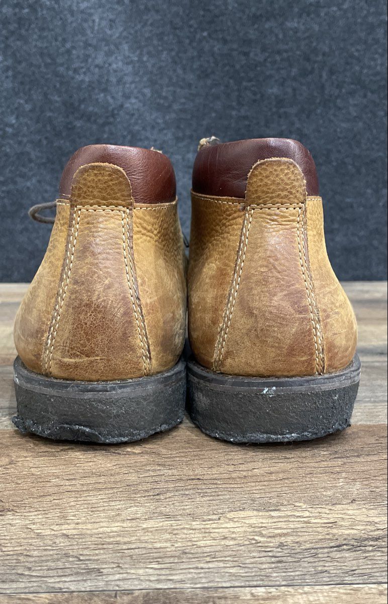 Johnston & Murphy Tan Leather Chukka Desert Boots Men's Size 10.5 M