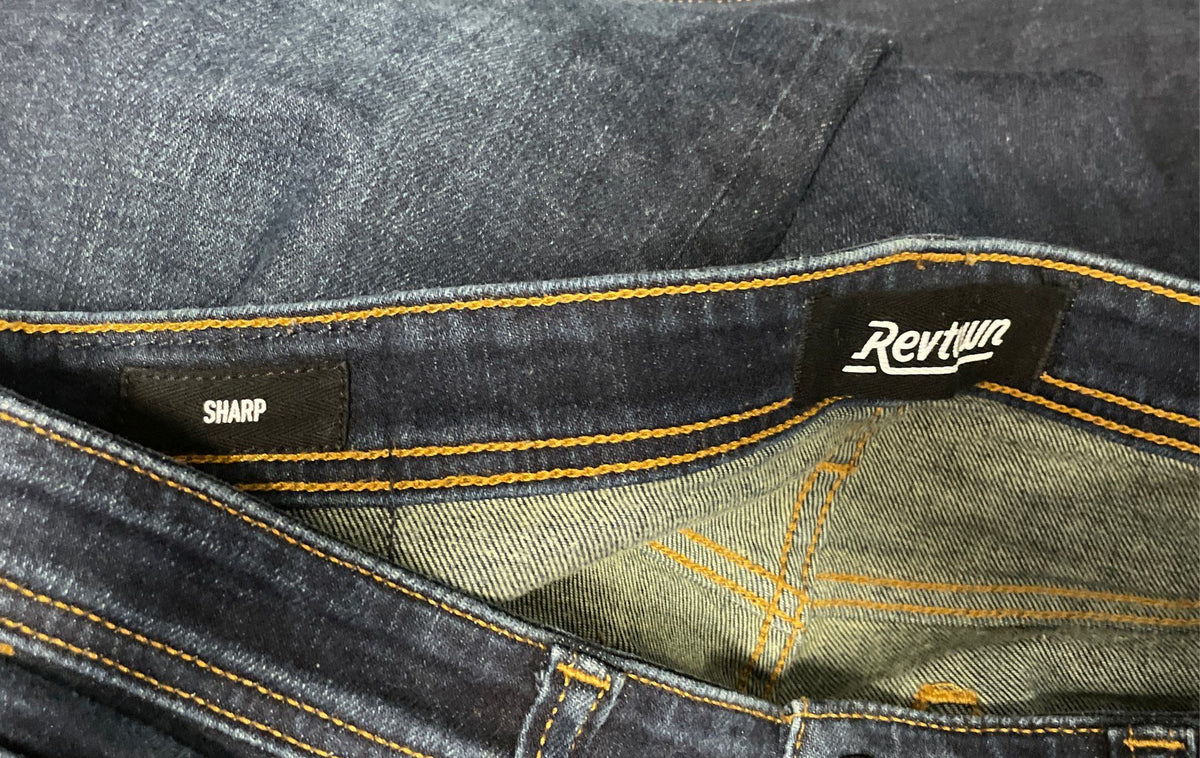 Revtown Men's Sharp Decade Denim Jeans Dark Wash Sz 33x32