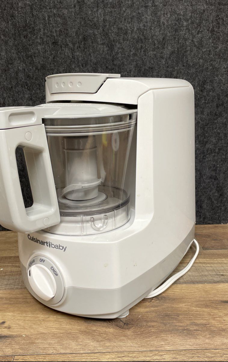 Cuisinart Baby BFM-2STPC Food Maker & Bottle Warmer Steamer Chopper w/ Storage