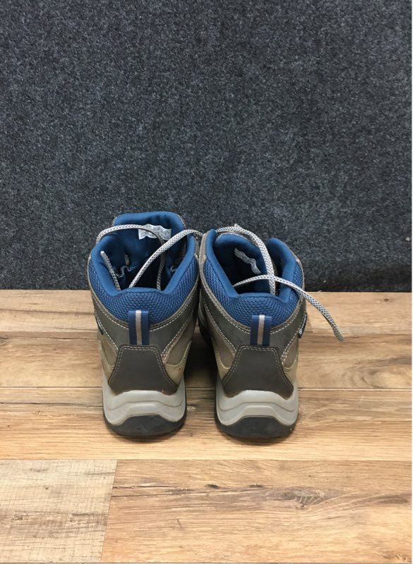 Timberland Norwood Mid Waterproof Hiking Boots Brown Blue Women's Size 8.5