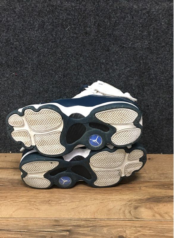 Nike Jordan 6 Rings GS Navy White Youth Basketball Shoes Size 5.5Y