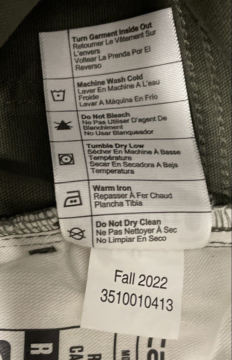 Carhartt Men's Rugged Flex Relaxed Fit Canvas 5-Pocket Work Pants Moss Sz 34x30
