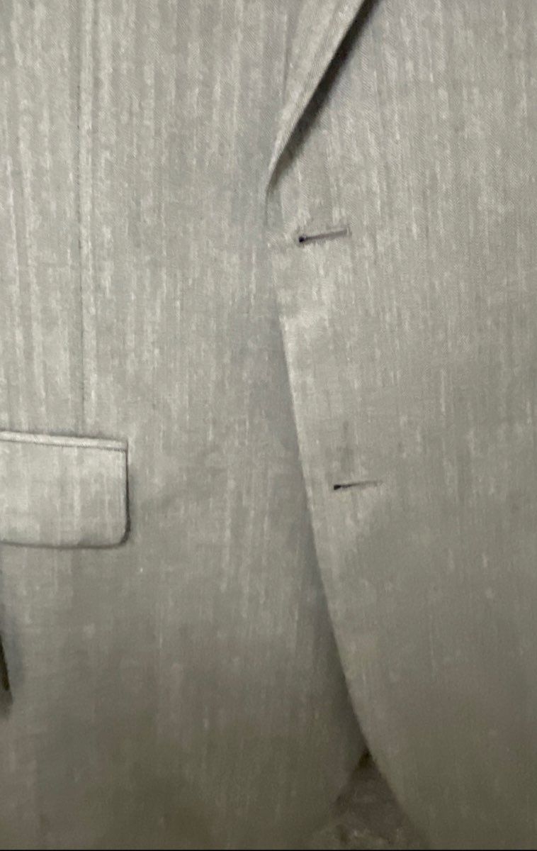 Jos. A. Bank Men's Gray Signature Collection 100% Wool Suit 2-Button Sz 48L