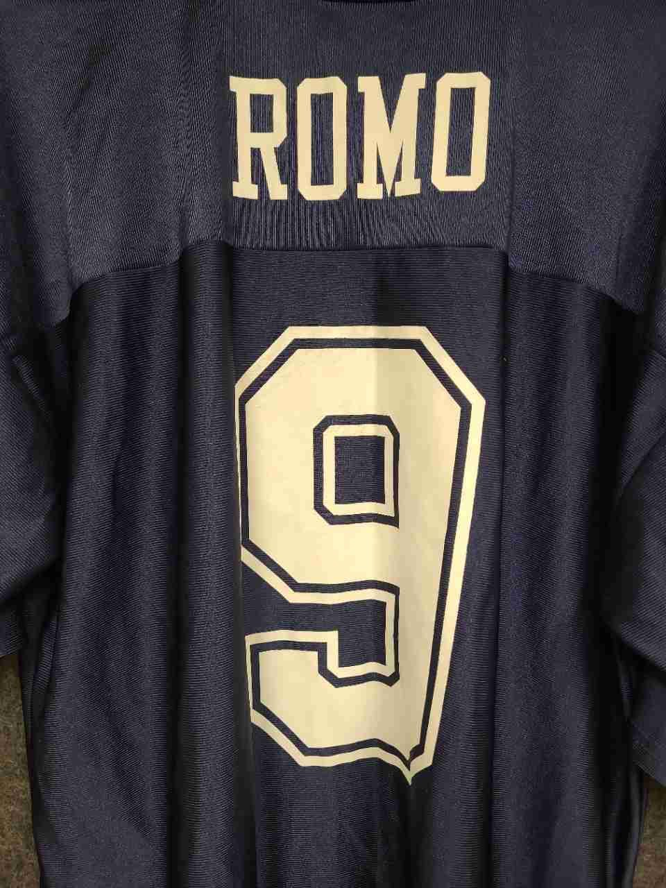 NFL Team Apparel Men's Navy Dallas Cowboys Tony Romo #9 Football Jersey Sz XL