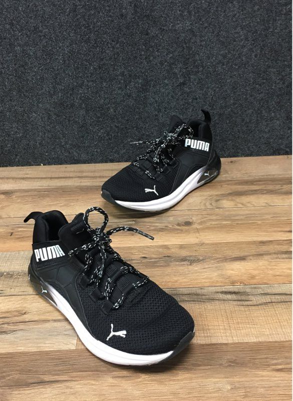 Puma Enzo 2 Black White Women's Training Running Shoes Size 7.5