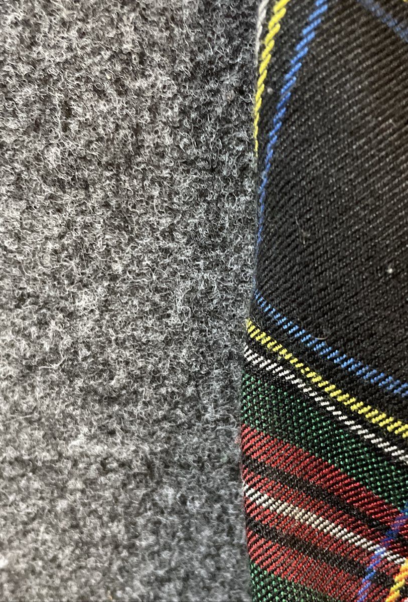 Long Tall Sally Women's Black Multicolor Plaid Tartan Tapered Pants Sz 16