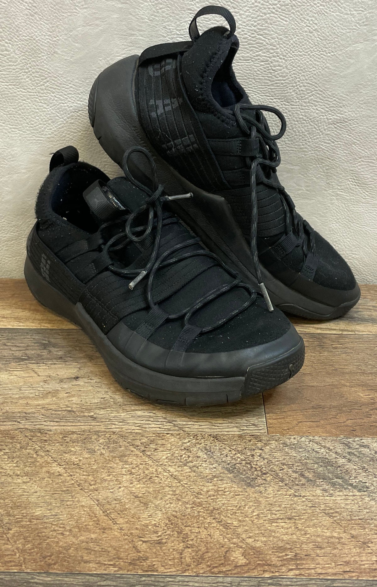 Nike Jordan Trainer Pro Triple Black Training Shoes AA1344-002 Men's Size 8