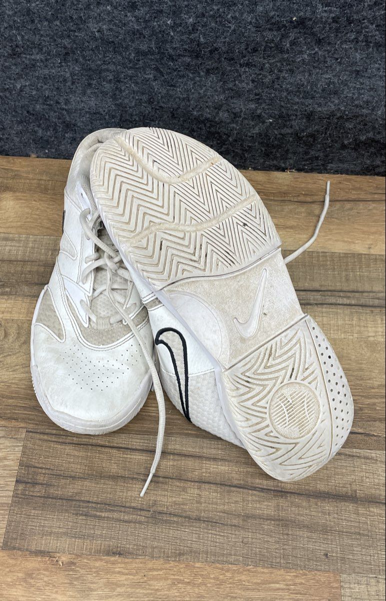 Nike Court Lite 4 White Black Tennis Shoes Size 8.5
