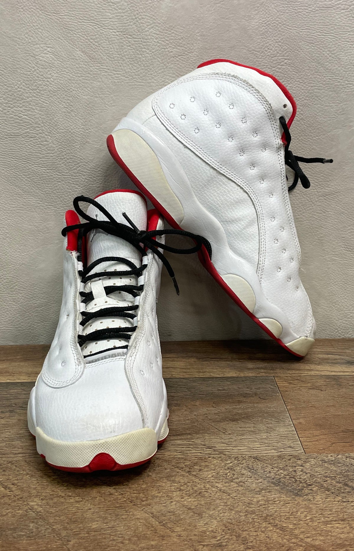 Nike Air Jordan 13 Retro History of Flight White Red GS Size 7Y
