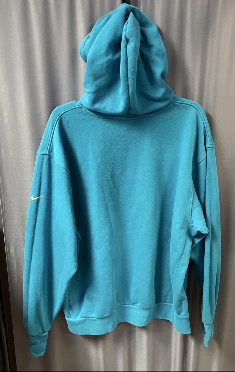 Nike Women's Sabrina Ionescu Teal Pullover Hoodie Signature Logo Sz XL
