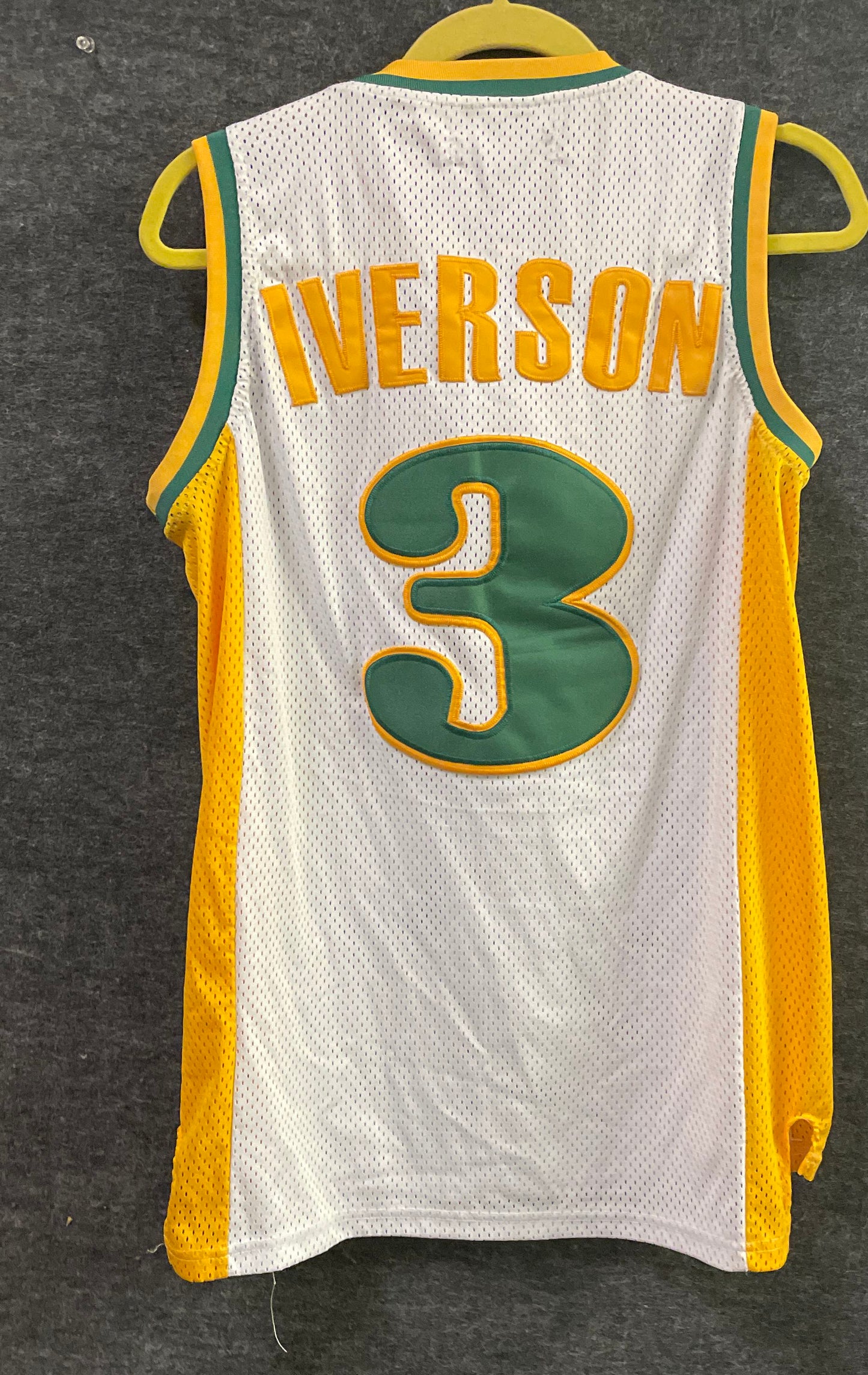 Headgear Classics Allen Iverson Bethel High School Stitched Jersey HGC Sz S