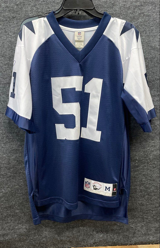 Reebok NFL Vintage Collection Dallas Cowboys Keith Brooking #51 Jersey Sz M
