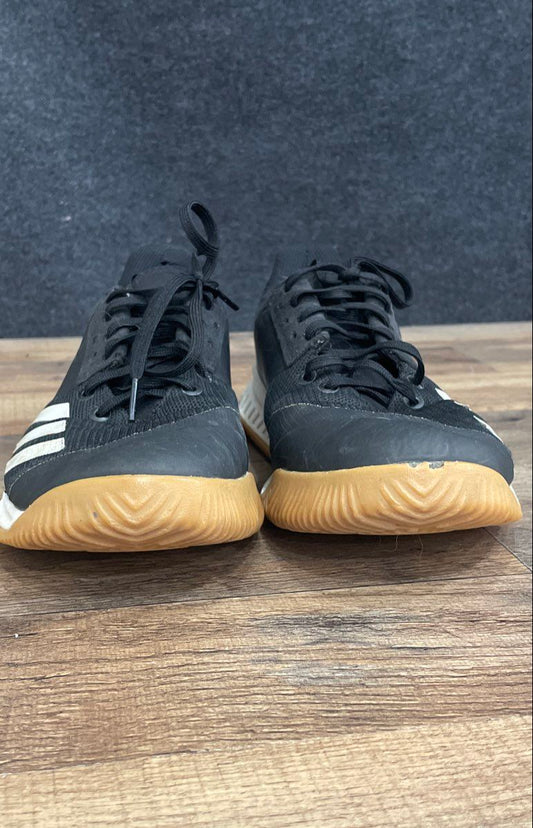 Adidas Court Team Bounce Black White Gum Volleyball Shoes Womens Size 7