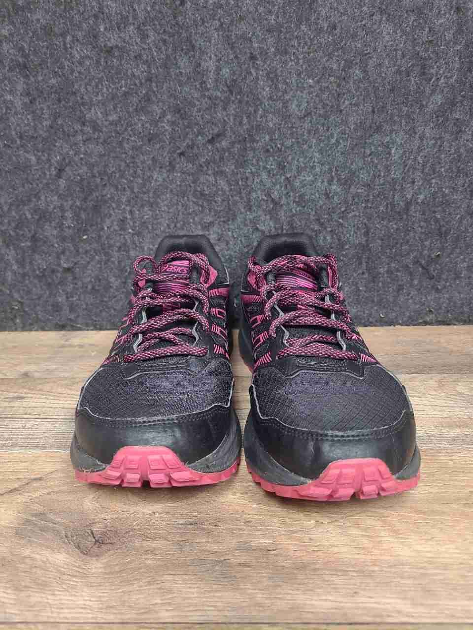 ASICS Gel-Excite 8 Trail Black Pink Women's Trail Running Shoes Size 9