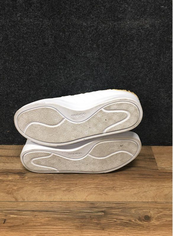 Adidas Court Platform White Leopard Print Womens Lifestyle Sneakers Size 9.5