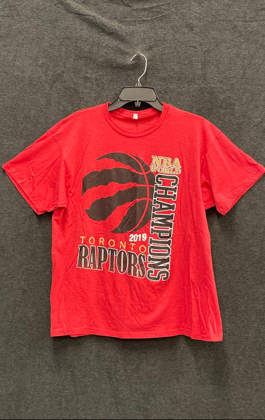 Toronto Raptors 2019 NBA World Champions T-Shirt Men's Red Graphic Tee XL