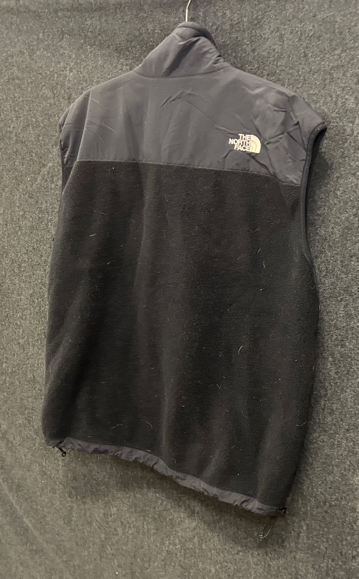 The North Face Men's Denali Fleece Vest Black Full Zip Size L