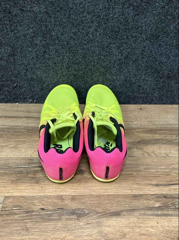 Nike Zoom Rival Multi Volt Pink Black Track Field Racing Spikes Size 10.5