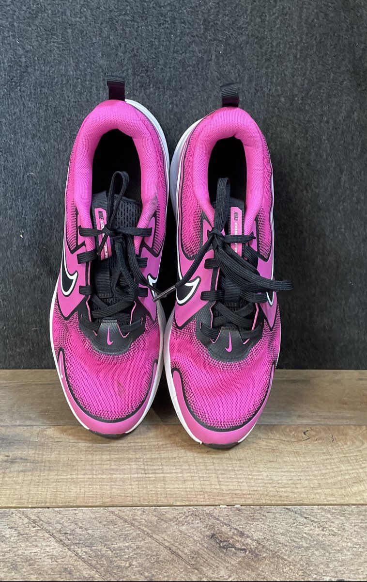 Nike Downshifter 13 Pink Black White Youth Running Shoes Size 7Y